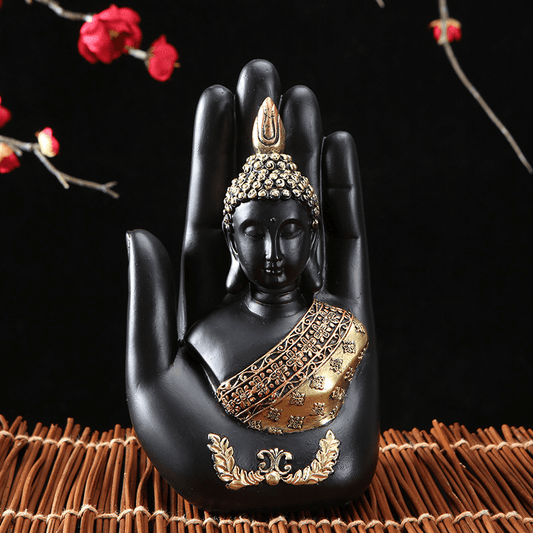 THAI BUDDHA - Hand Of Buddha Handmade Figurine | Resin
