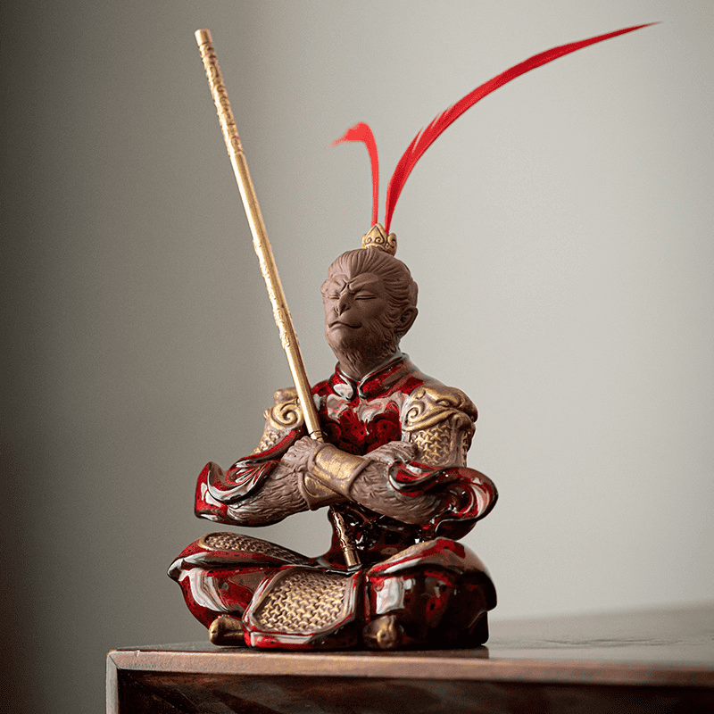 MONKEY KING - Sūn Wùkōng Handmade Home Decoration | Ceramic Be Alone myKyokutō