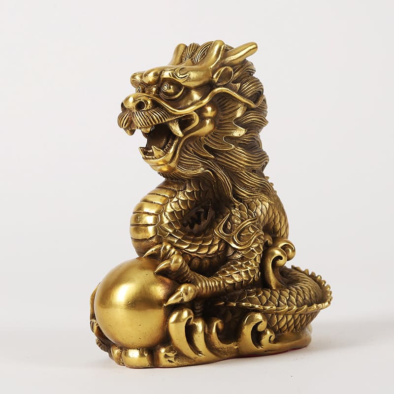 DRAGON - Handmade Lucky Home Craft Ornament | Copper myKyokutō