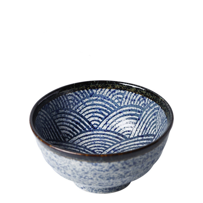 RAMEN SOUP BOWL - Single Instant Soup Bowl | Bone China Qinghai Wave myKyokutō