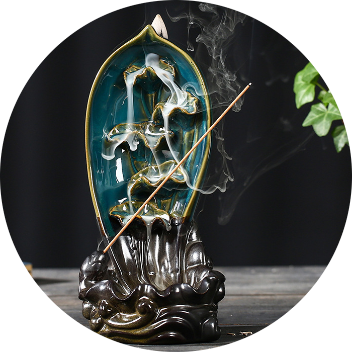 INCENSE BURNER & STANDING BELLS