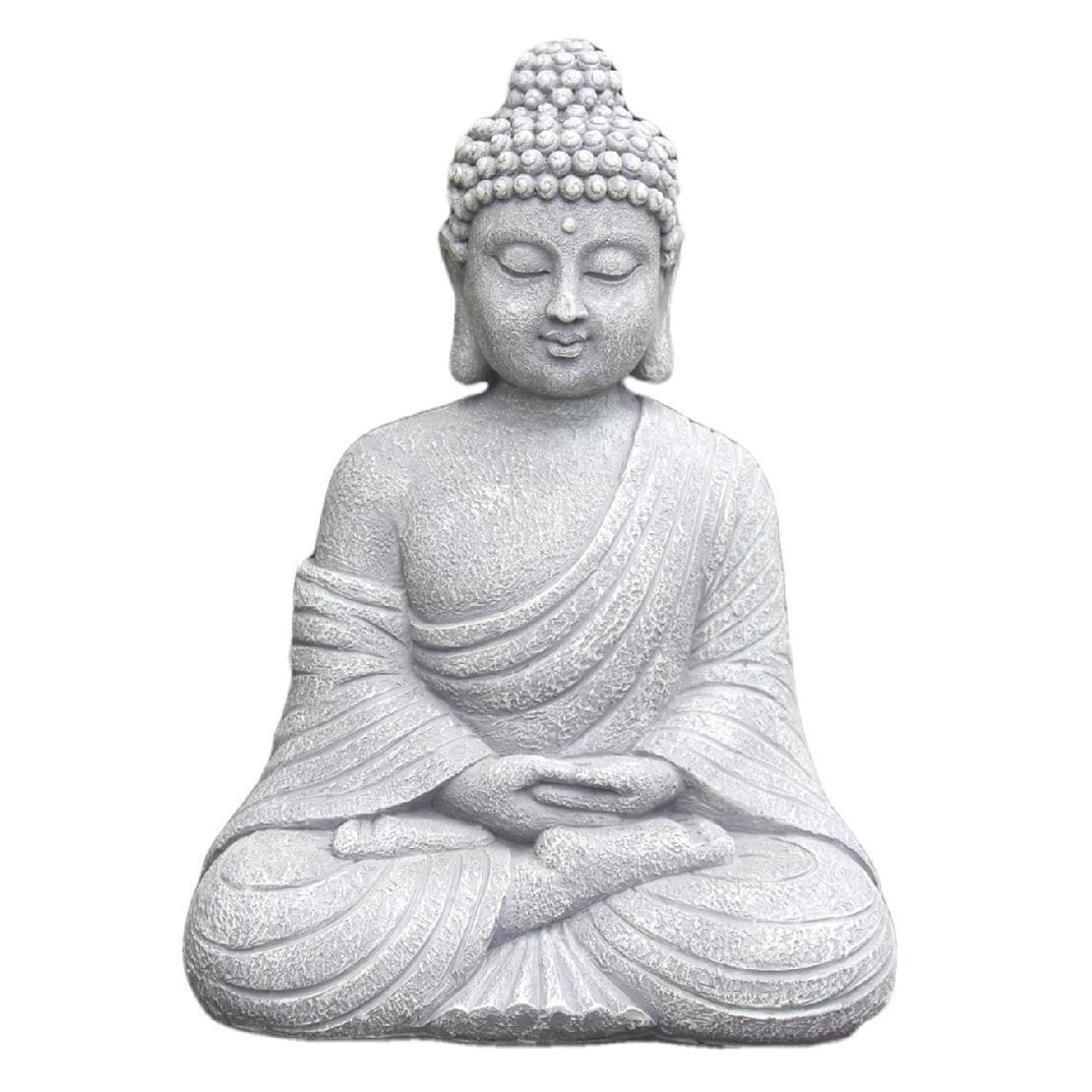 BUDDHA - Peaceful Garden Entrance Courtyard Ornament | Resin BUDDHA myKyokutō