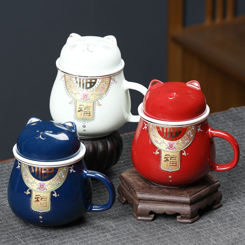 MUG - Guochaofeng Ceramic Tea Cup Chinese Style | 300 ml myKyokutō