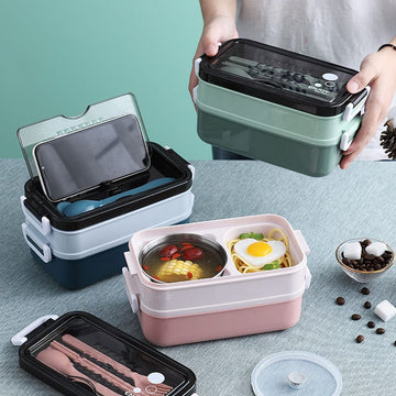 BENTO BOX - Enjoy Lunch Box incl. Steel Soup Bowl myKyokutō