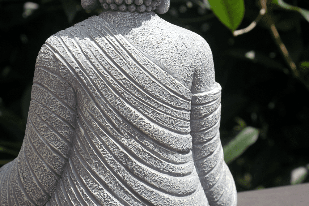 BUDDHA - Peaceful Garden Entrance Courtyard Ornament | Resin BUDDHA myKyokutō