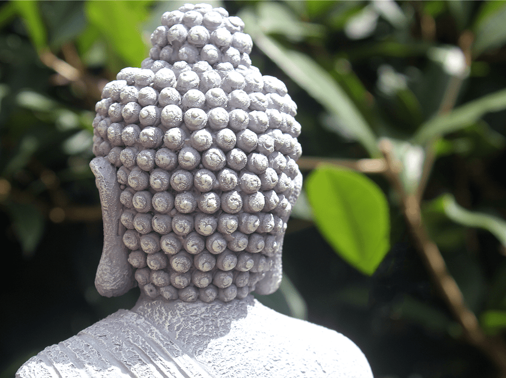 BUDDHA - Peaceful Garden Entrance Courtyard Ornament | Resin BUDDHA myKyokutō