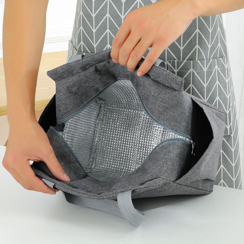 PORTABLE LUNCH BAG - Side Pockets | Cool Heat Preservation myKyokutō