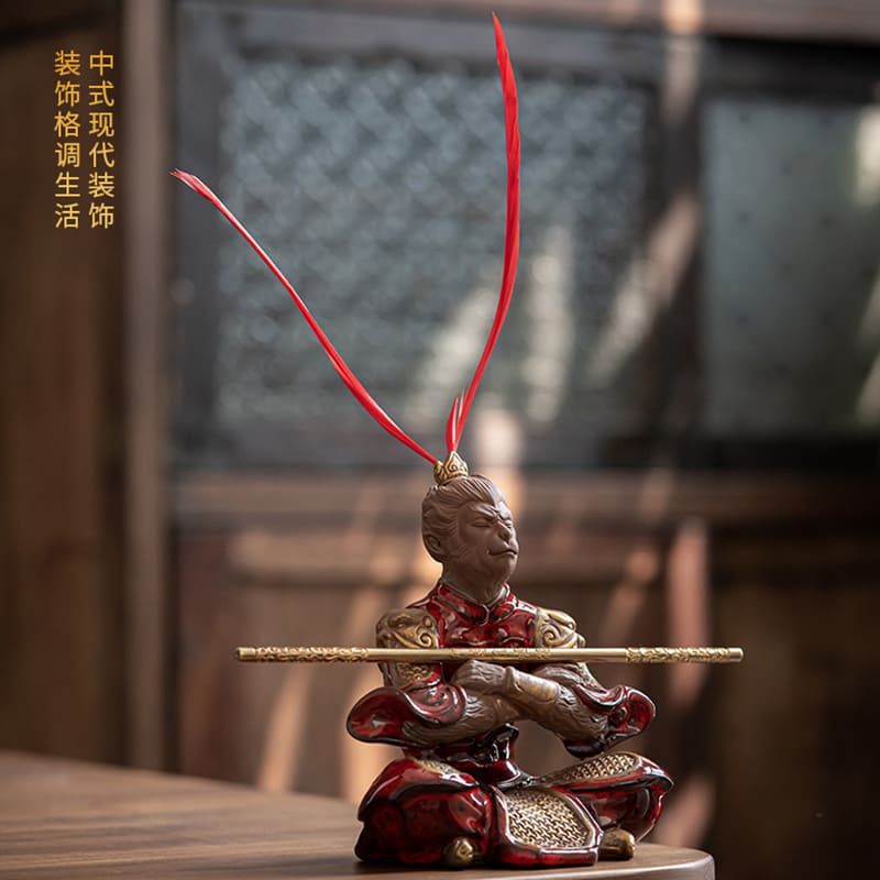 MONKEY KING - Sūn Wùkōng Handmade Home Decoration | Ceramic myKyokutō