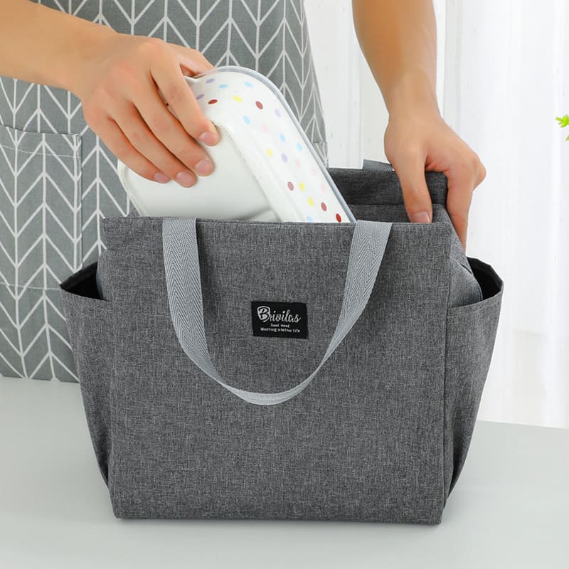 PORTABLE LUNCH BAG - Side Pockets | Cool Heat Preservation myKyokutō