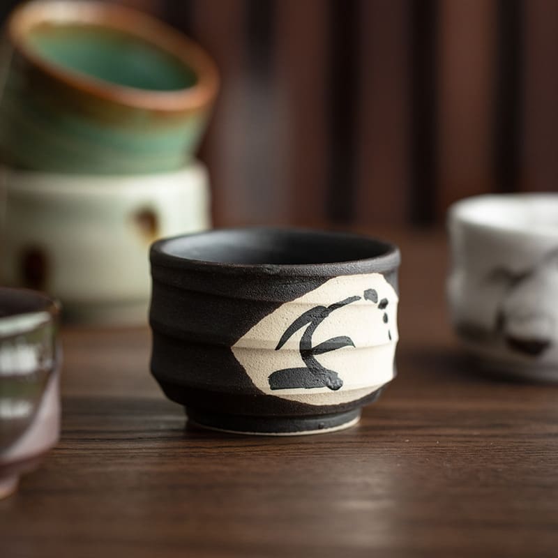 SAKE CUP GIFT SET - Japanese Sake Cups | Handmade Ceramic myKyokutō