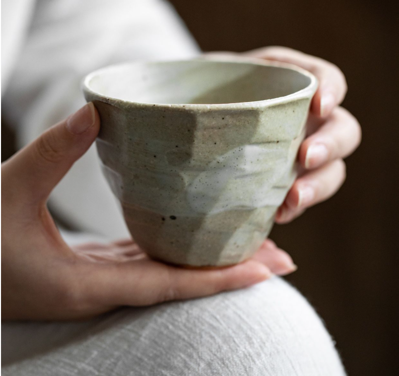 TEA CUP SET - Song Jian Japanese Pottery Style | Ceramic TEA CUP SET myKyokutō