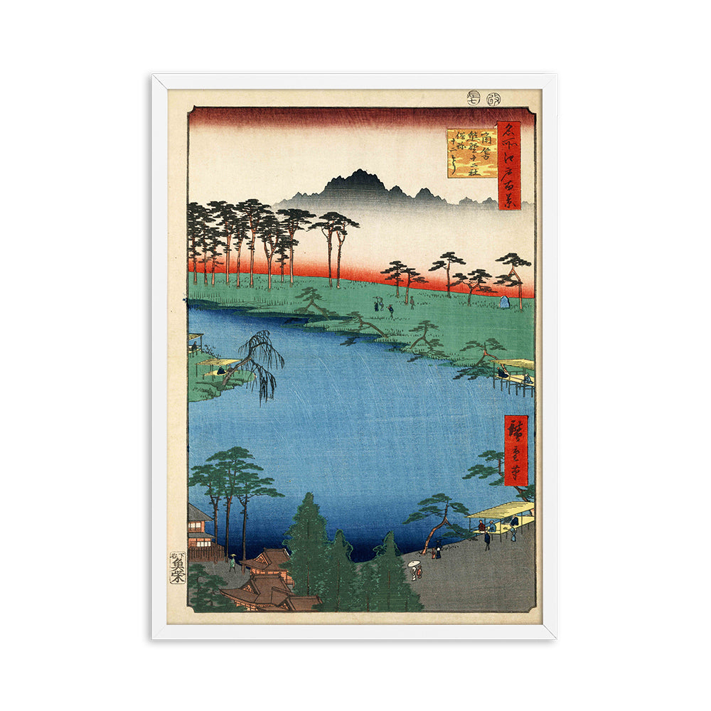 CANVAS - Japanese Vintage Landscape Art | HD Inkjet No Frame River myKyokutō