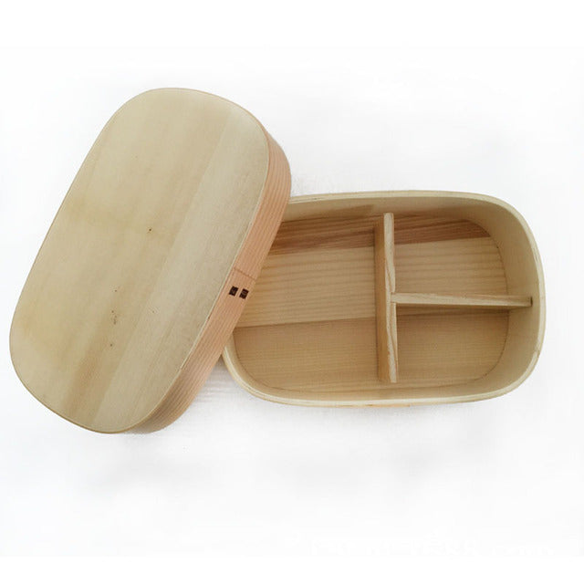 BENTO BOX - Traditional Handmade Lunch Box | Fir BENTO BOX myKyokutō Wood color